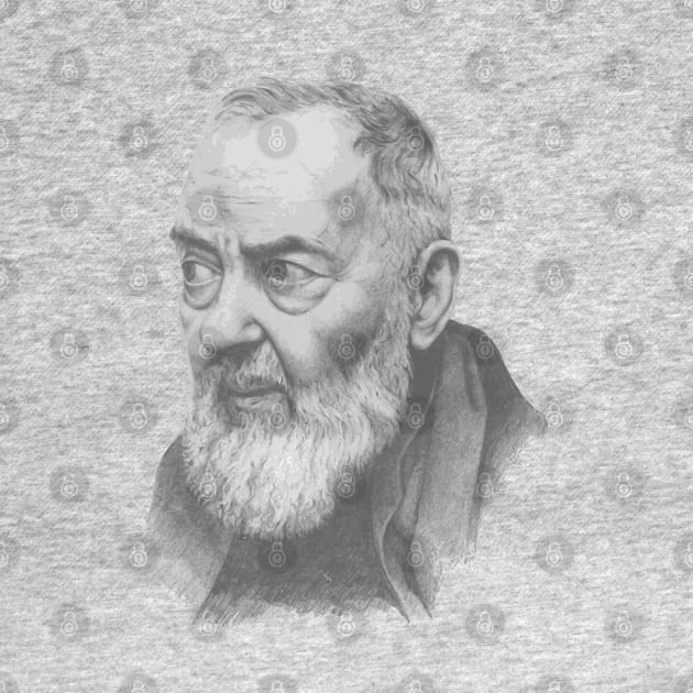 Saint Padre Pio by Beltschazar